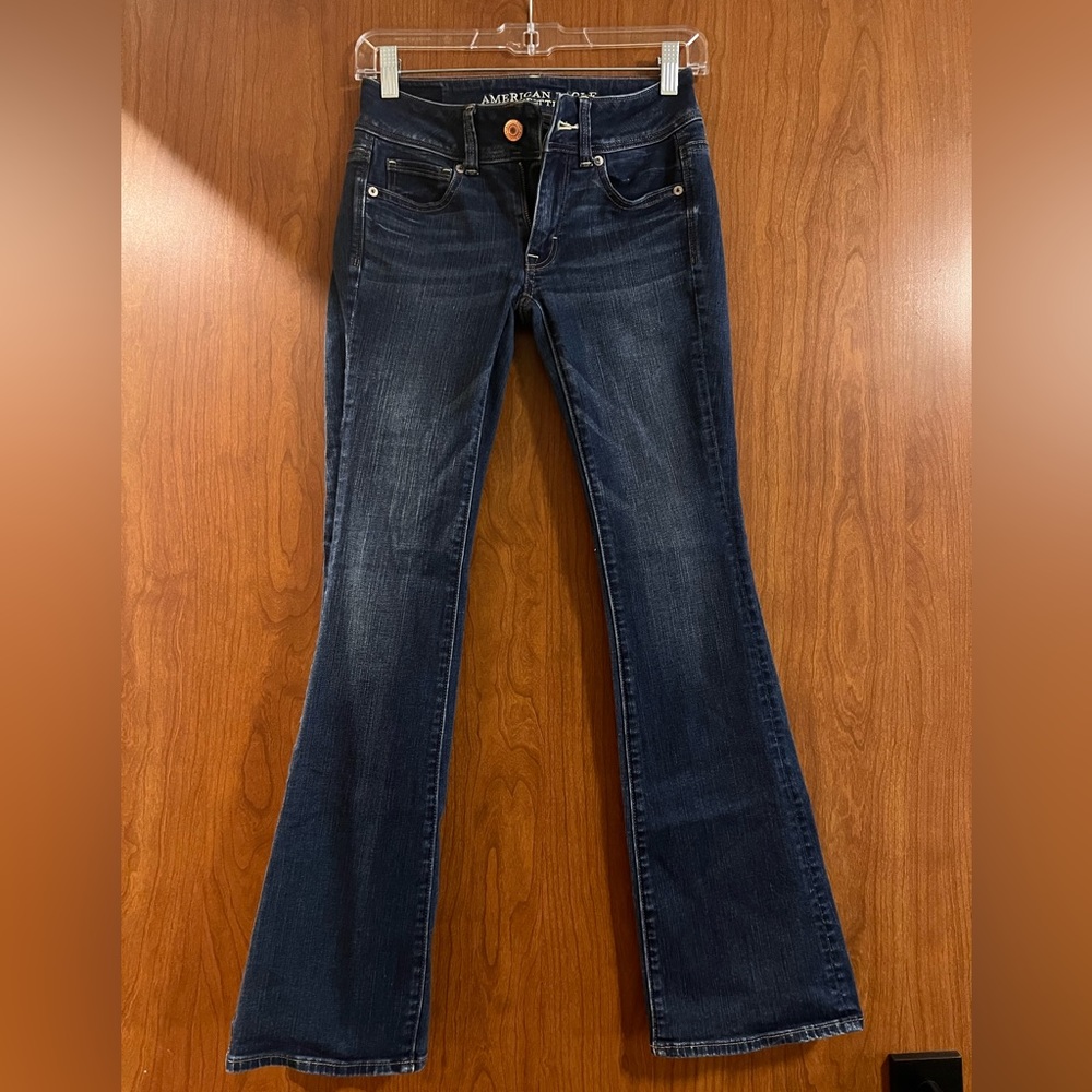 American Eagle Kick Boot Jeans Sz 00 Short